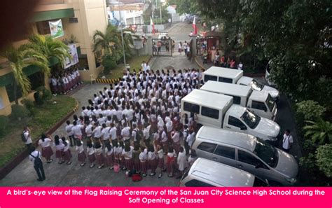 SAN JUAN CITY SCIENCE HIGH SCHOOL SOFT OPENING OF .
